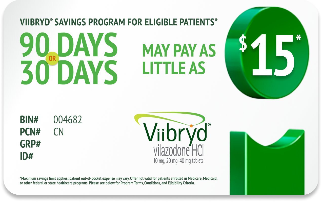 Savings card